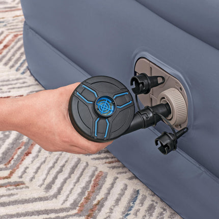 Bestway 203 x 152 x 51cm Tritech Air Mattress Queen Built-in AC Pump-2029387222465253381