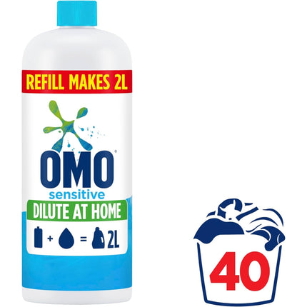 OMO Sensitive Laundry Liquid 665mL x2-2029334125458100230