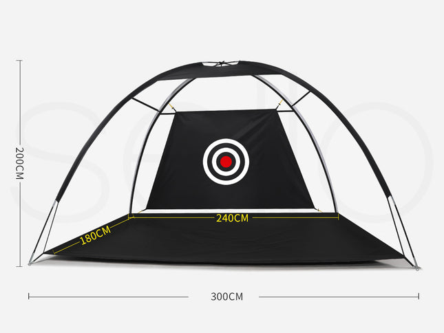 Centra 3M Golf Practice Net Hitting Black-1975420464394276866