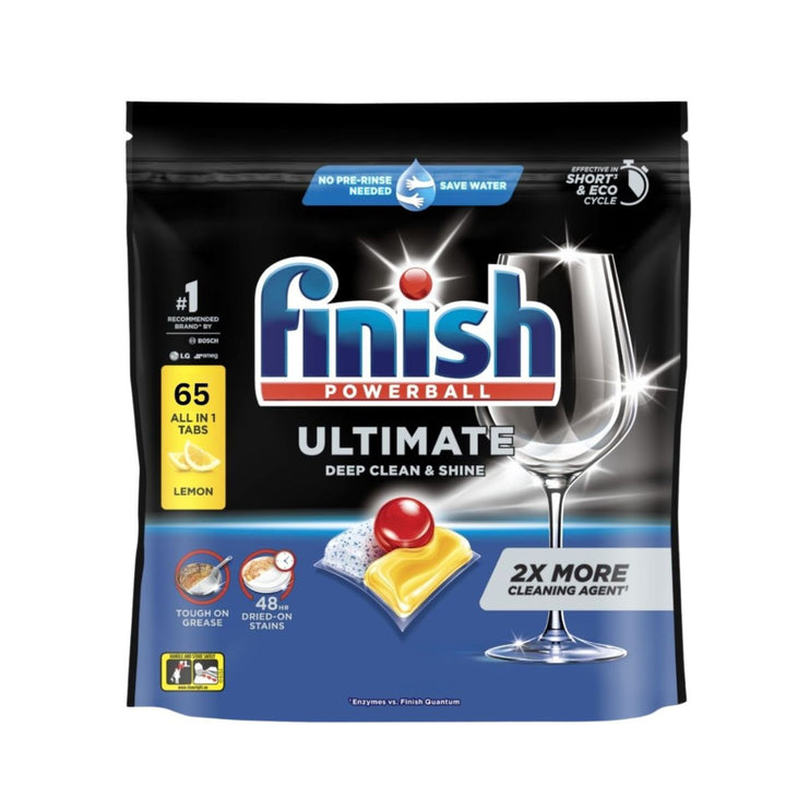 Finish Ultimate Lemon x 65 Dishwasher Tablets-2006732797569536000
