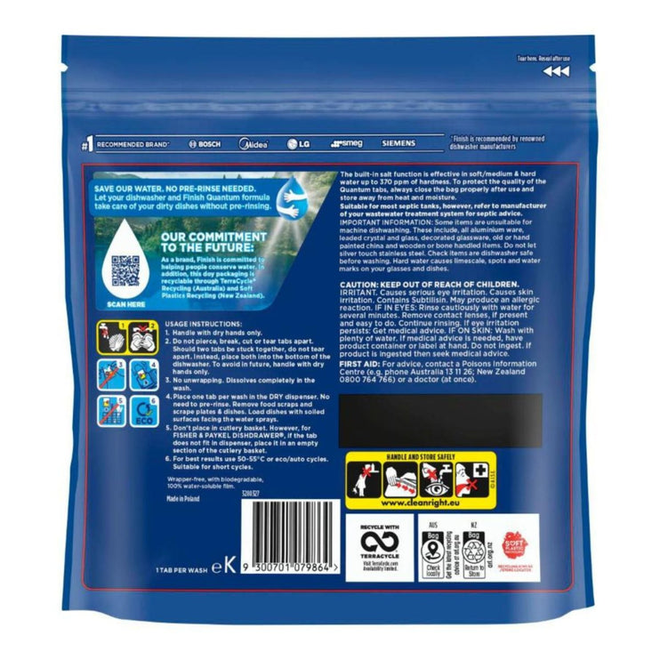 Finish Quantum Lemon x 360 Dishwasher Tablets-2006732800207753217