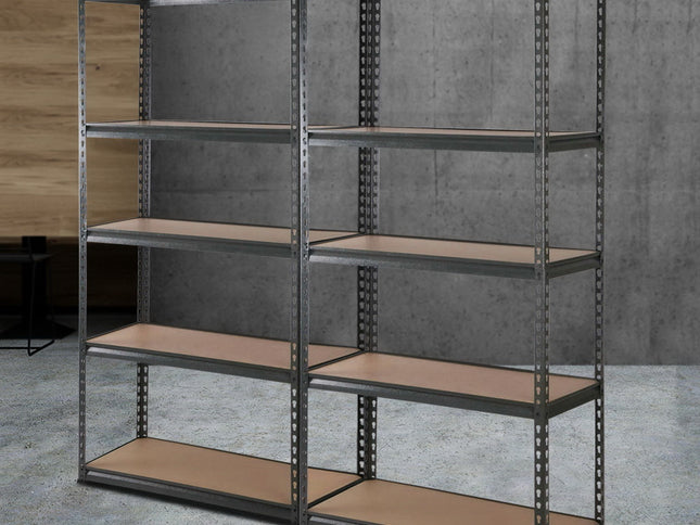 Giantz 2x1.8M Garage Shelving Warehouse Rack Pallet Racking Storage Charcoal