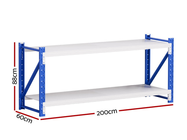 Giantz 2Mx0.9M Warehouse Shelving Garage Rack