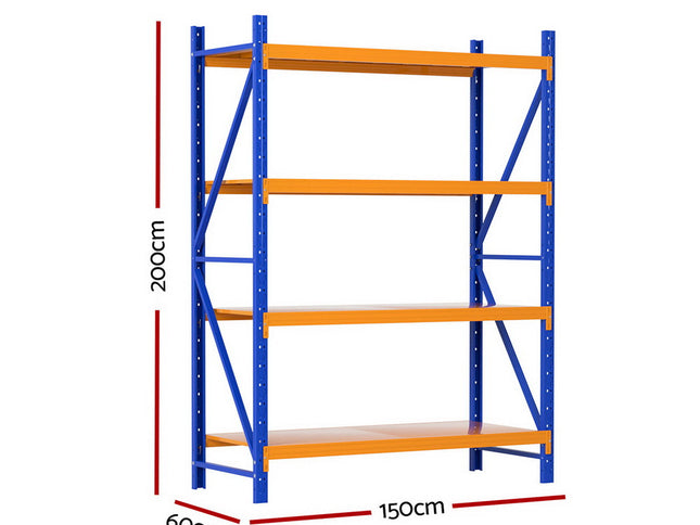 Giantz 2Mx1.5M Warehouse Shelving Garage Rack