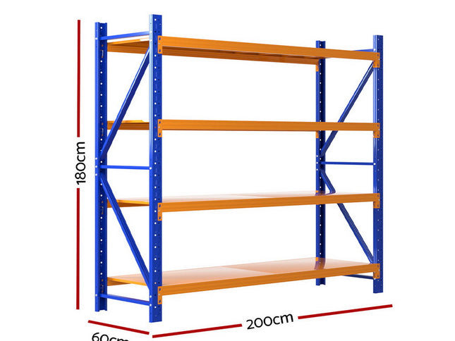 Giantz 2Mx1.8M Warehouse Shelving Garage Rack