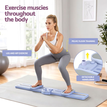 Everfit Thigh Hip Exerciser Home Ski Leg Trainer Machine Fitness Cardio Foldable