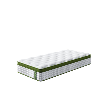 BedStory Single 30cm Hybrid Mattress Cooling Gel Memory Foam 5 Zone Pocket Spring Bed Temperature Regulating
