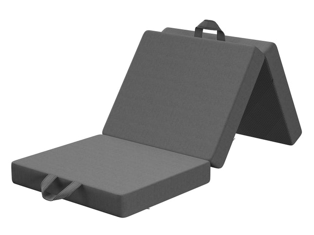 BedStory Folding Mattress Small Single Trifold Mattress with Firm Support Foam Washable Cover 10cm