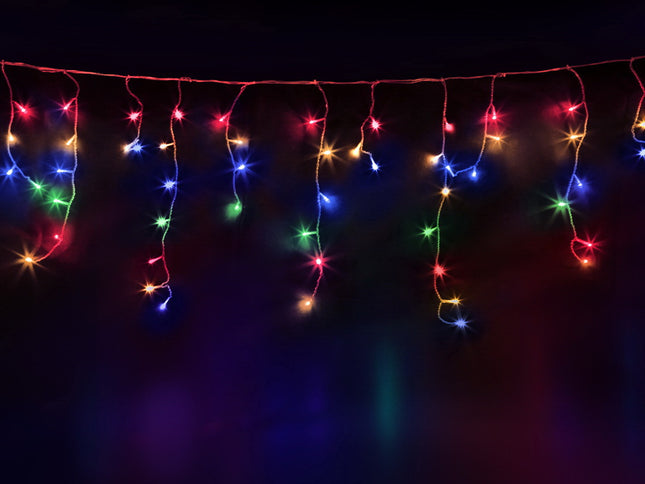 32M Christmas Lights Icicle Light 960 LED Multi-coloured Jingle Jollys