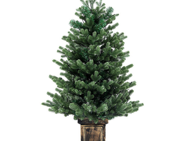 Jingle Jollys Christmas Tree 1.2M LED Potted Xmas Tree Party Decor 8 Light Modes