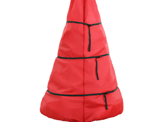 Jingle Jollys Christmas Tree Storage Bag Fits Up to 8ft Tree Xmas Bag Zipper Red