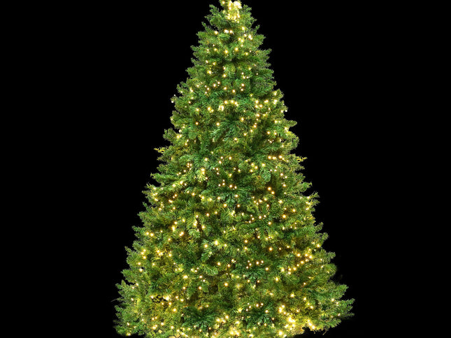 Jingle Jollys Christmas Tree 2.7m Xmas Tree Decorations 1800 LEDs 1831 Tips 8 Light Modes