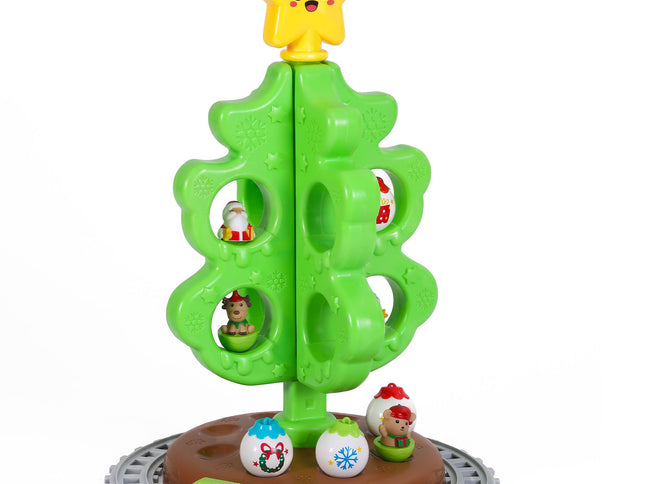 Jingle Jollys Toddler First Christmas Tree Mini Xmas Tree Toy Set with Train