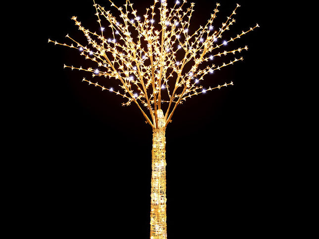 2.1M Christmas Tree 780 LED Lights Cherry Blossom Trees Jingle Jollys