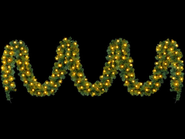Jingle Jollys 10M Christmas Garland LED Lights Party Xmas Decorations 700 TIPS