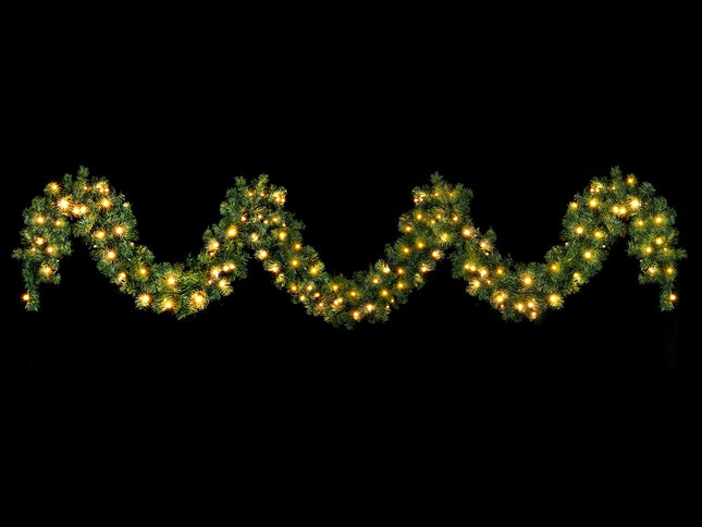 Jingle Jollys 5M Christmas Garland LED Lights Party Xmas Decorations 380 TIPS