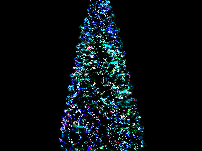 Jingle Jollys 1.8m Christmas Tree Optic Fibre LED Xmas tree 300 Tips