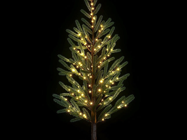 Jingle Jollys Christmas Tree 1.8M Pre-lit LED Xmas Tree 8 Modes Party Decoration