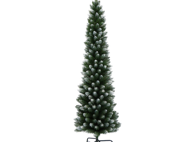Jingle Jollys Christmas Tree 1.8m Xmas Tree Decorations Snowy 300 Tips