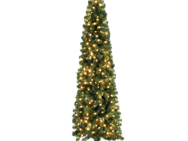 Jingle Jollys Christmas Tree 2.1M Corner Xmas Tree Party Decorations 430 Tips