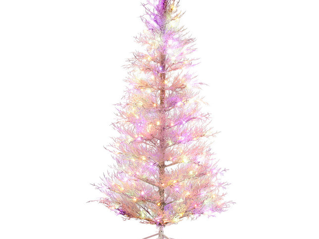 Jingle Jollys 1.8M LED Christmas Tree 8 Modes Adjustable Multi Color Light Snowy