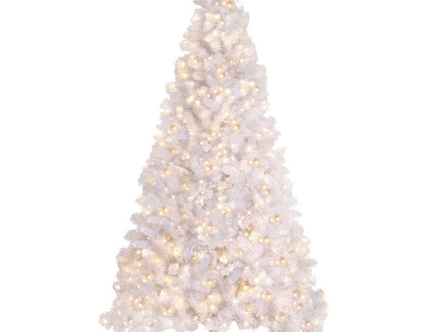 Jingle Jollys Christmas Tree 2.1m 500 LED Xmas Tree Decorations White 1260 Tips