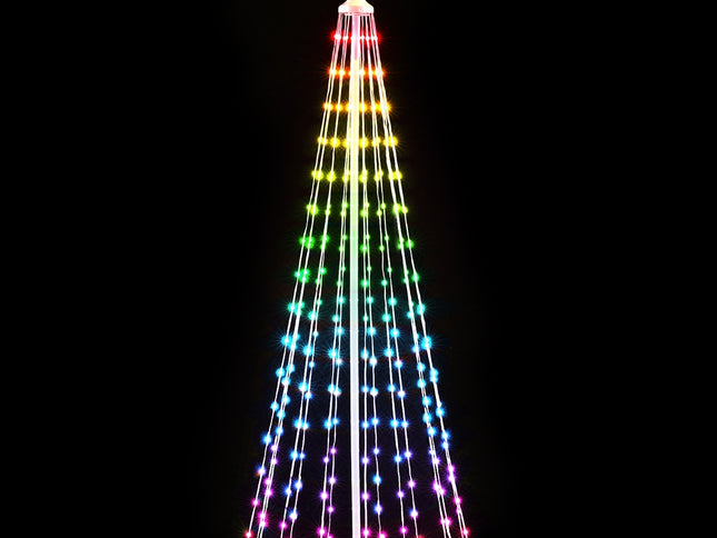 1.8M Christmas Tree 265 LED RGB Fairy Lights Jingle Jollys