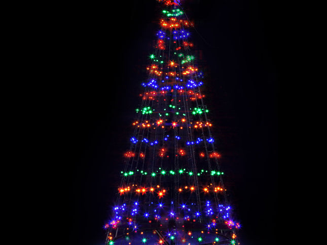 2.1M Christmas Tree 264 LED Solar Jingle Jollys