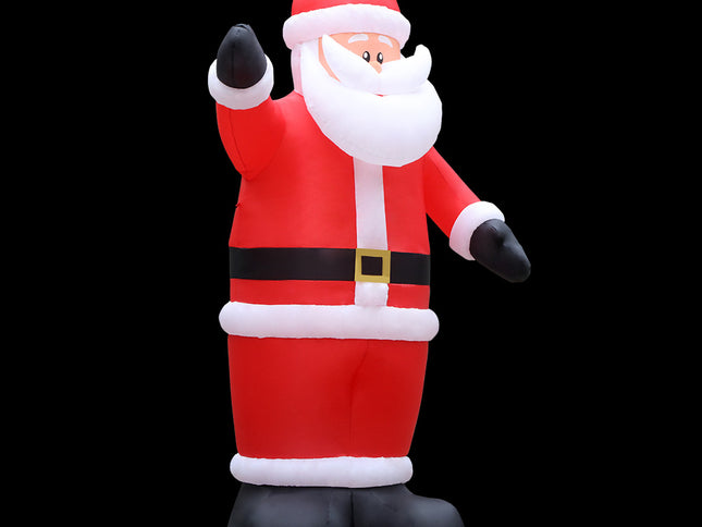 Jingle Jollys Christmas Inflatable Santa 5M Illuminated Decorations