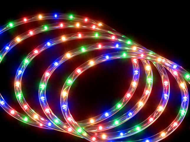 20M Christmas Lights String Rope Light Decorations 600 LED Colorful Jingle Jollys