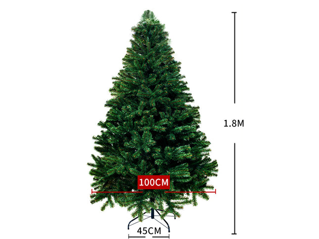 SANTACO Christmas Tree 1.8M 6Ft Xmas 1.8 Meter-1973193790764224514