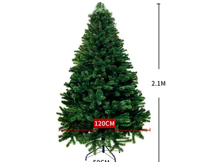 SANTACO Christmas Tree 2.1M 7Ft Xmas 2.1 Meter-1864184746649718786