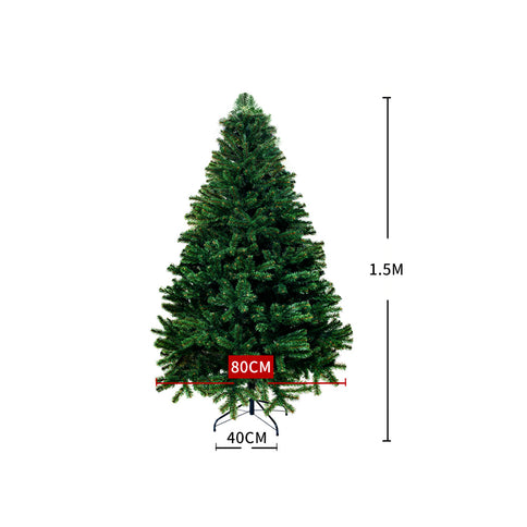 SANTACO Christmas Tree 1.5M 5Ft 200LED 1.5 Meter-1864184746922348546