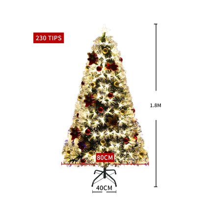 Santaco Christmas Tree 1.8M 6Ft Xmas 1.8 Meter-1973193793305972738