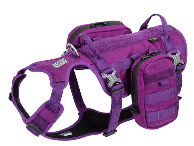 Whinhyepet Military Harness - Purple, M-1831155663376617472
