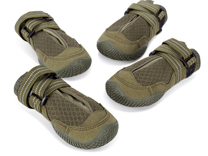 Whinhyepet Outdoor Adventure Dog Shoes - Green, Size 3-1831155666430070789