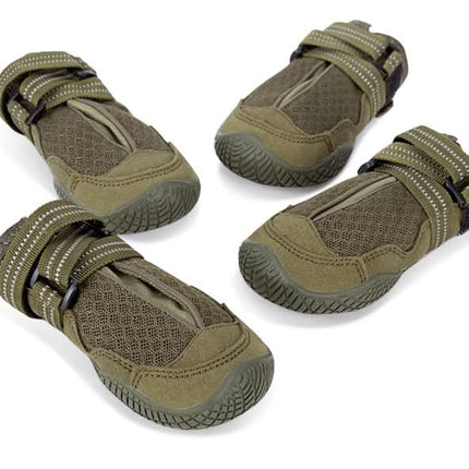 Whinhyepet Outdoor Adventure Dog Shoes - Green, Size 2-1962324869060366341