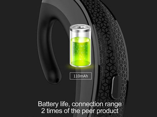 Wireless Bluetooth Earphone - Business Style Ear-Hanging-1915197686865334274