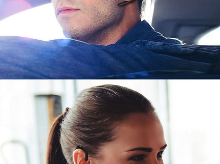 Wireless Bluetooth Earphone - Business Style Ear-Hanging-1915197686865334277