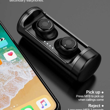 Waterproof Q63 Tws Wireless Earbuds With 3D Stereo Sound And Charging Case-1915197666690732035
