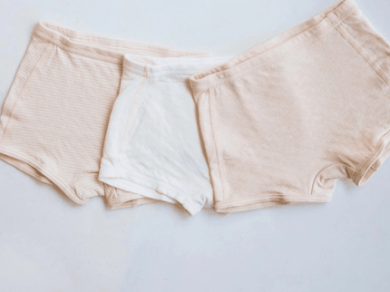 Angel Dept Organic Cotton Kids Underwear Camel Boxer Briefs -Girl 140-1875027441546825728