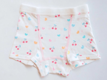 Angel Dept Organic Cotton Kids Underwear Japanese cherry (Girl) 130-1875027501512790016