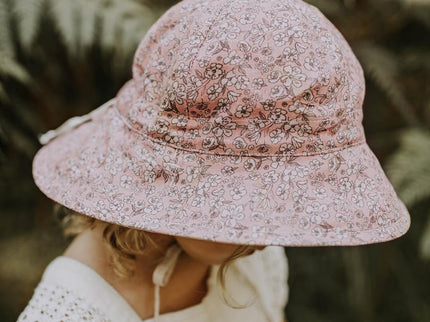 Bedhead Heritage Reversible Bucket Hat-Florence/Flax S-1875027498803269635
