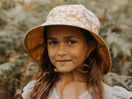 Bedhead Heritage Reversible Bucket Hat- Maggie/Maize M-1875027499247865861