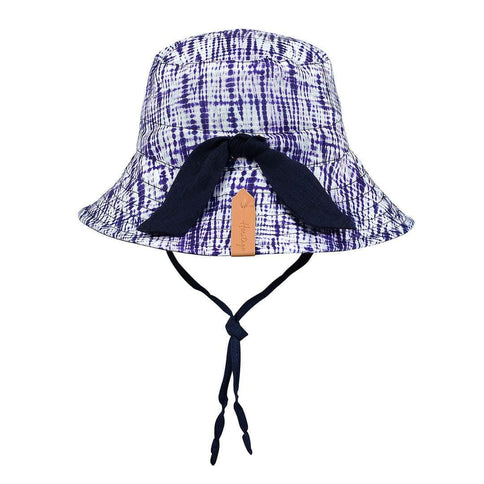 Bedhead Heritage Reversible Explorer Hat- Shibori/Indigo L-1875027498652274689