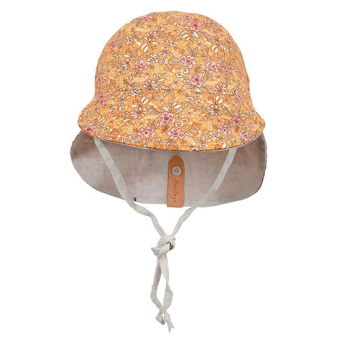 Bedhead Heritage Reversible Legionnaire Hat- Alice/Flax S-1875027480000204801
