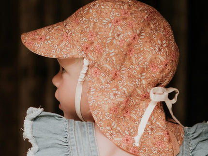Bedhead Heritage Reversible Legionnaire Hat- Alice/Flax S-1875027480000204804