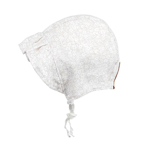 Bedhead Heritage Reversible Ruffle Bonnet Hat-Willow/Blanc M-1875027434370371584