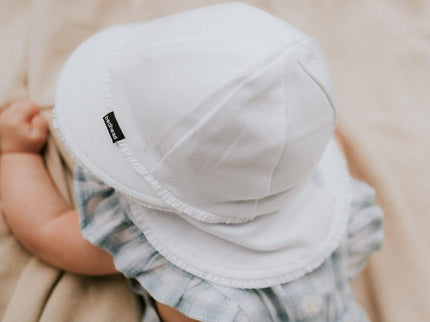 Bedhead Legionnaire Hat - Ruffle Trim 'White? L-1875027494898372609