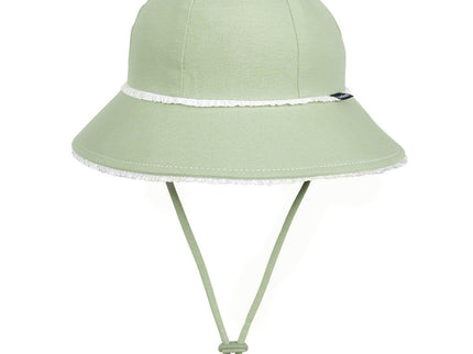 Bedhead Ponytail Bucket Hat - Khaki Ruffle L-1875027433820917760
